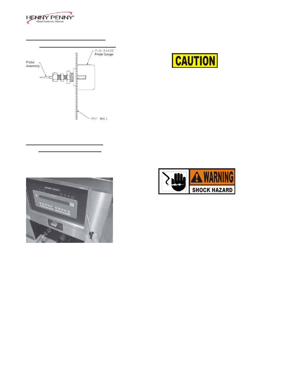 Henny Penny OFG-391 User Manual | Page 23 / 79
