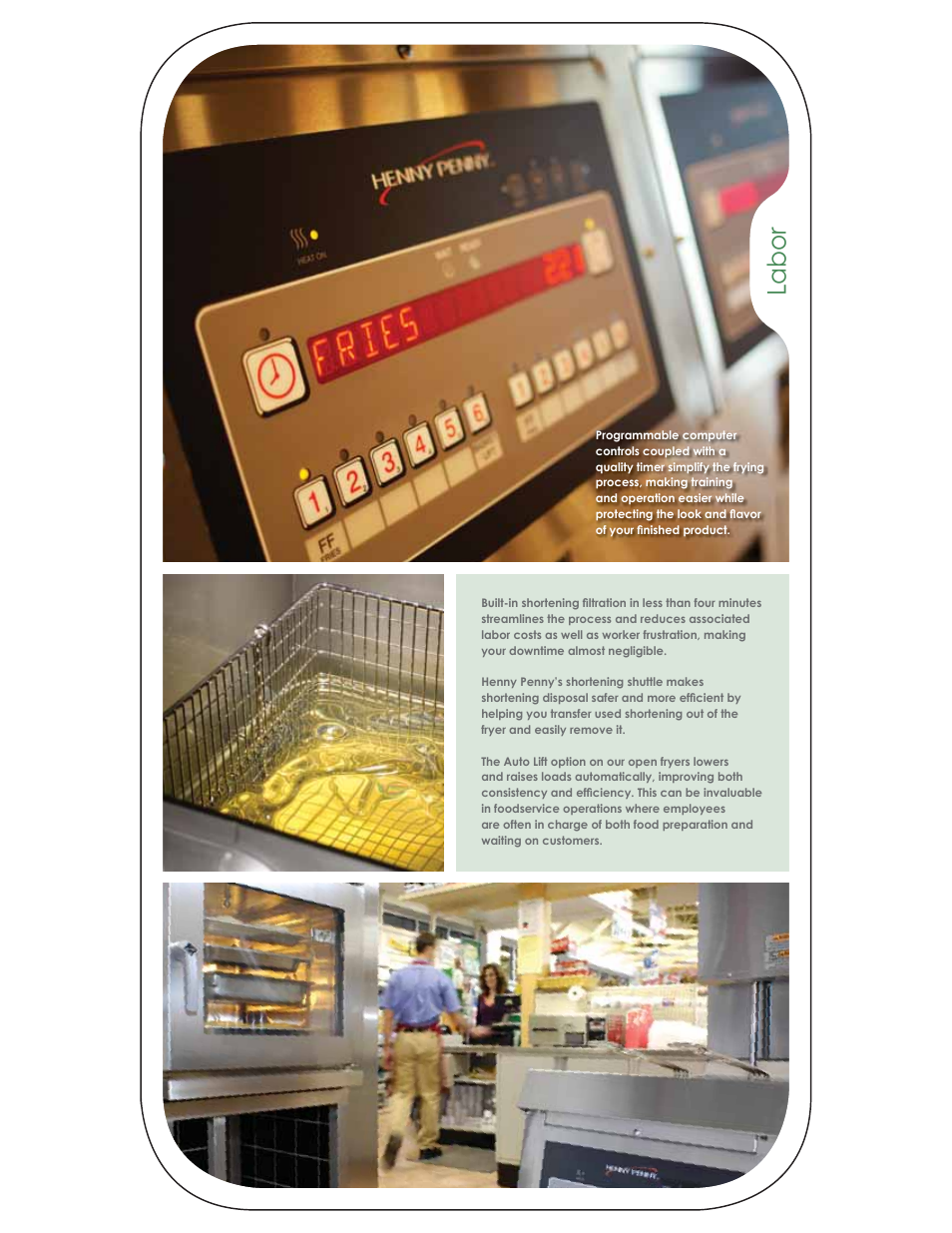 La b o r | Henny Penny FM03-681 User Manual | Page 7 / 12