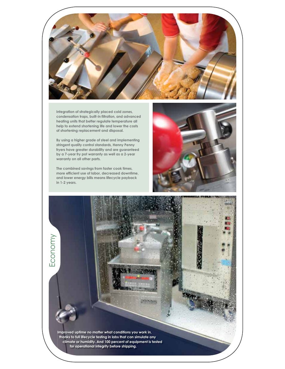 Ec onom y | Henny Penny FM03-681 User Manual | Page 8 / 12