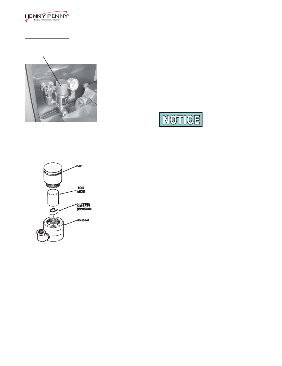 Henny Penny PRESSURE FRYERS 600 User Manual | Page 12 / 66