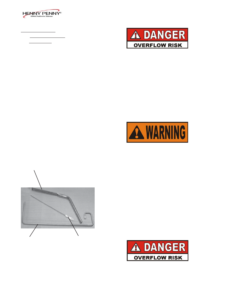 Henny Penny OFE- 290 User Manual | Page 9 / 20