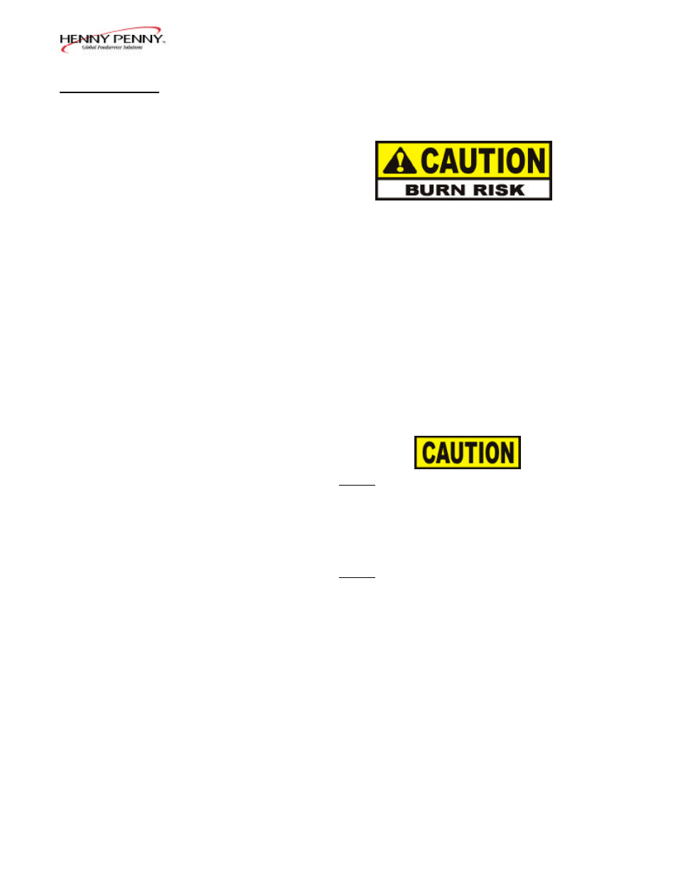 Henny Penny CF-941 User Manual | Page 3 / 6