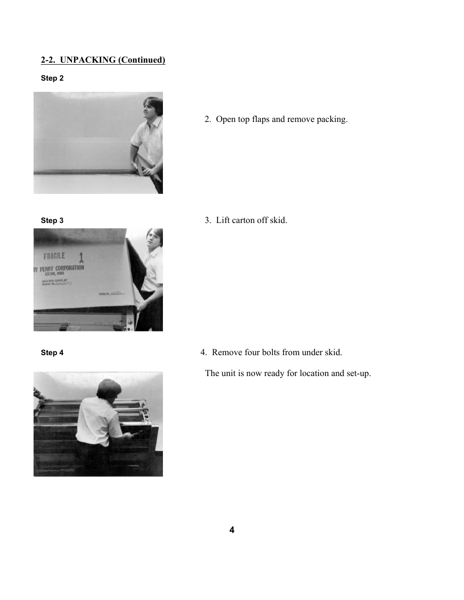 Henny Penny DCW-2 User Manual | Page 8 / 18