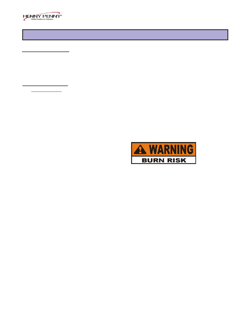 Section 2 | Henny Penny FM07-020-F User Manual | Page 13 / 40