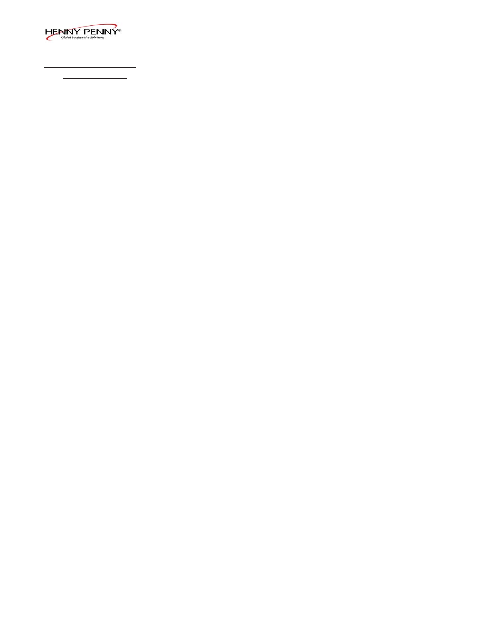 Henny Penny FM07-020-F User Manual | Page 17 / 40
