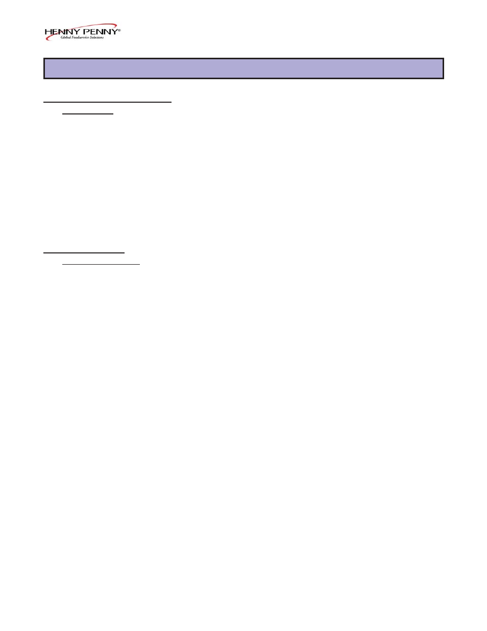 Section 3 | Henny Penny FM07-020-F User Manual | Page 19 / 40