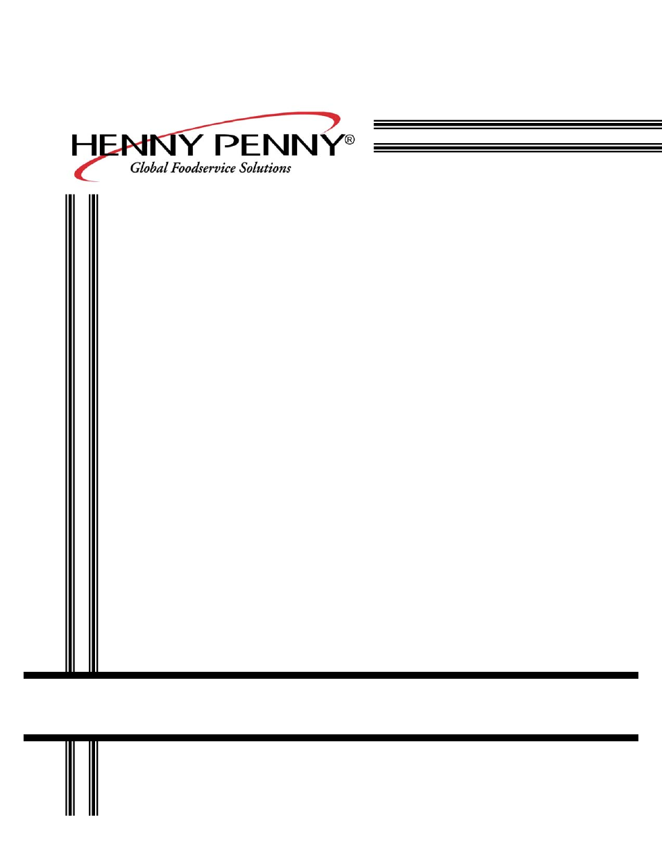 Henny Penny CF-941 User Manual | 19 pages