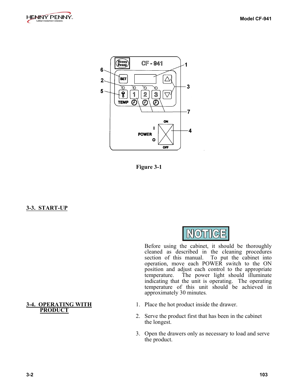 Henny Penny CF-941 User Manual | Page 12 / 19