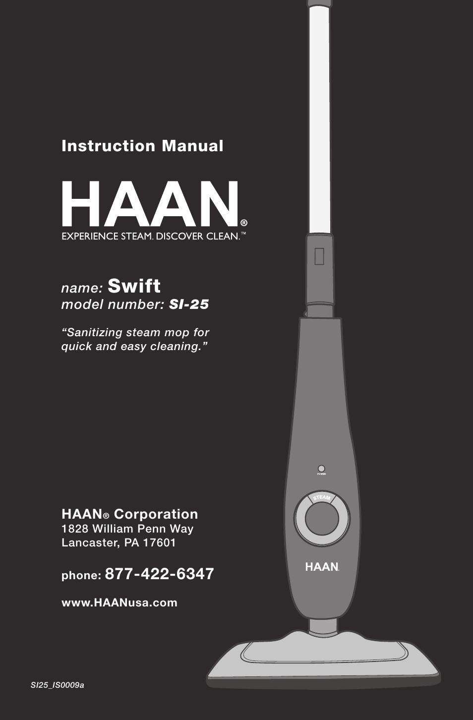 Haan SWIFT SI-25 User Manual | 16 pages