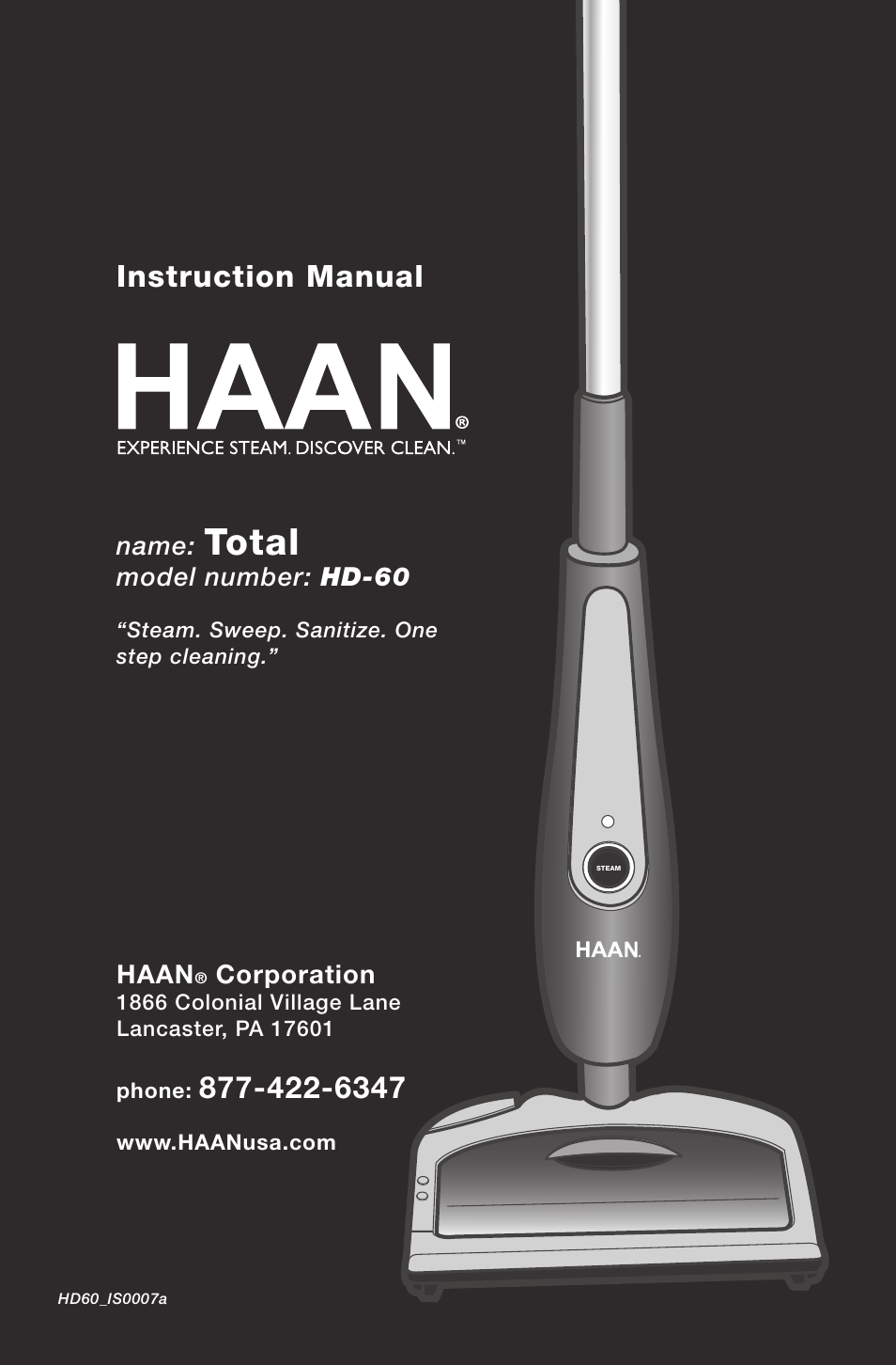 Haan Total HD-60 User Manual | 19 pages