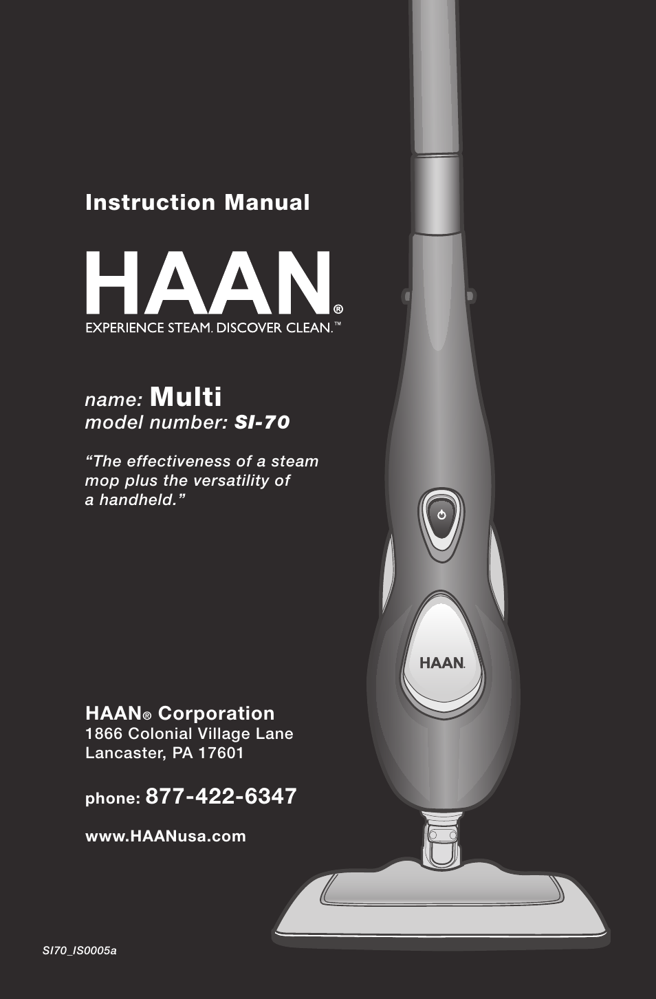 Haan MULTI SI-70 User Manual | 19 pages