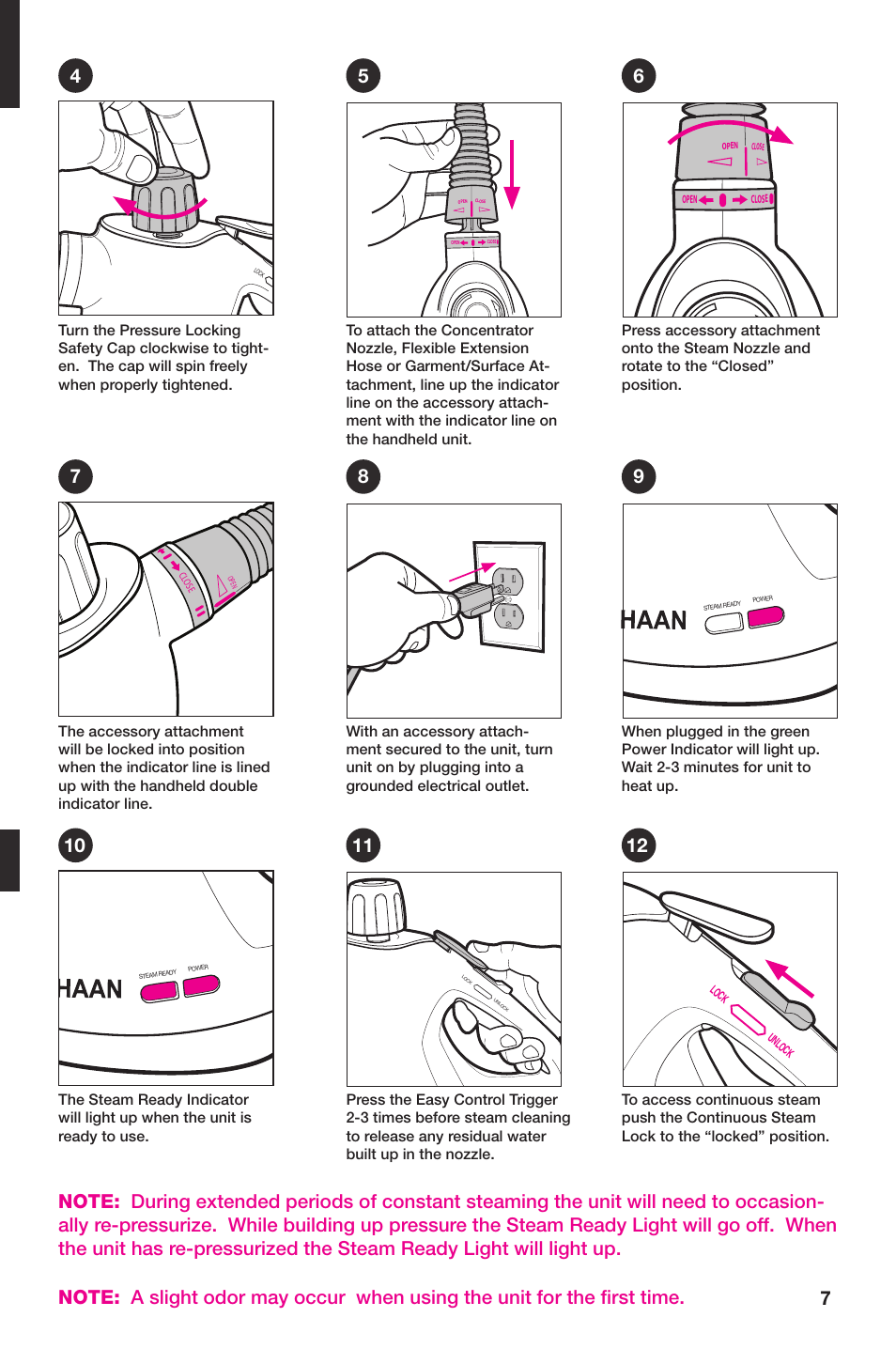 Haan ALLPRO HS-20 User Manual | Page 9 / 16