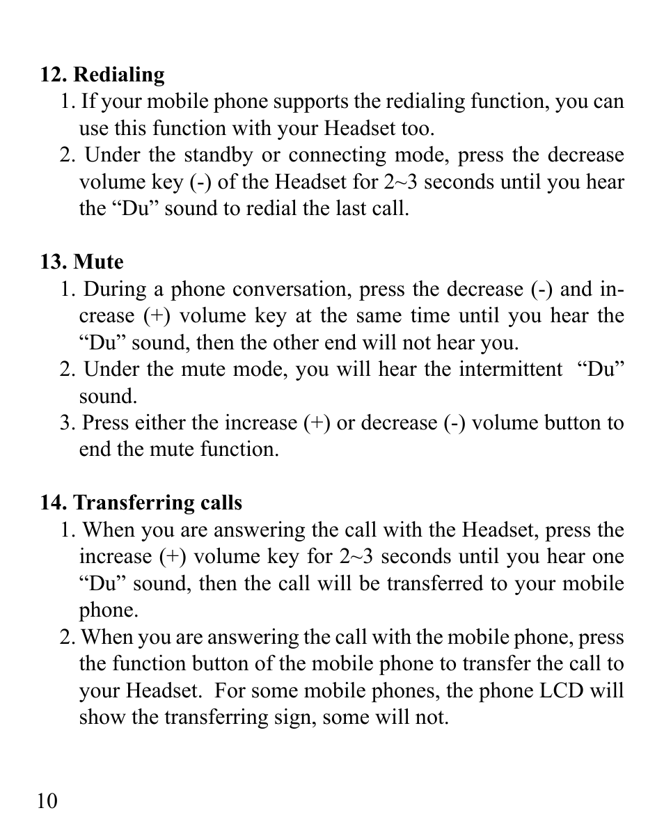 Huey Chiao HCB20 User Manual | Page 12 / 24