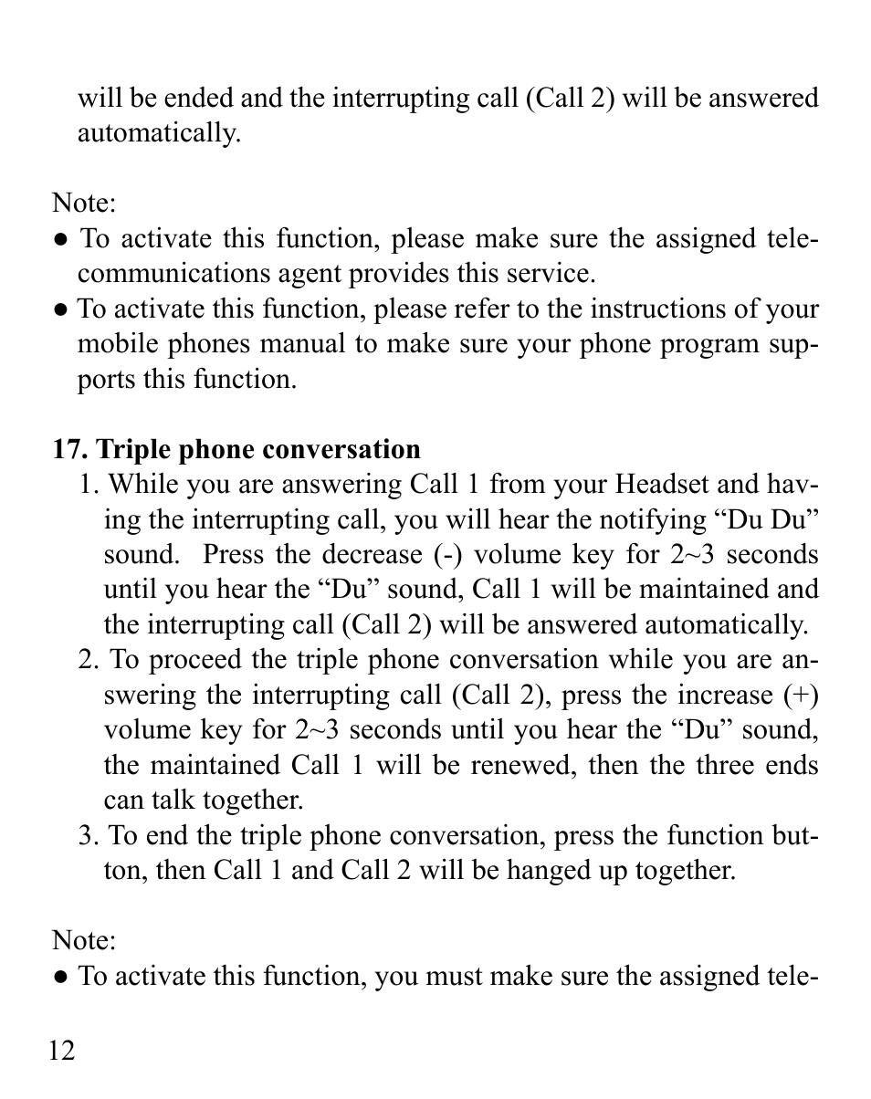 Huey Chiao HCB20 User Manual | Page 14 / 24