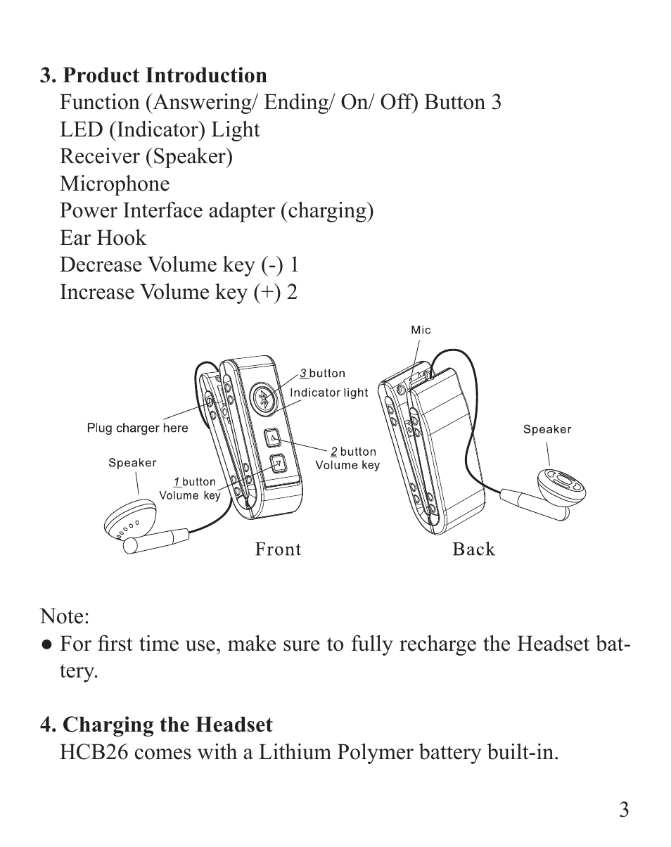 Huey Chiao HCB26 User Manual | Page 5 / 24