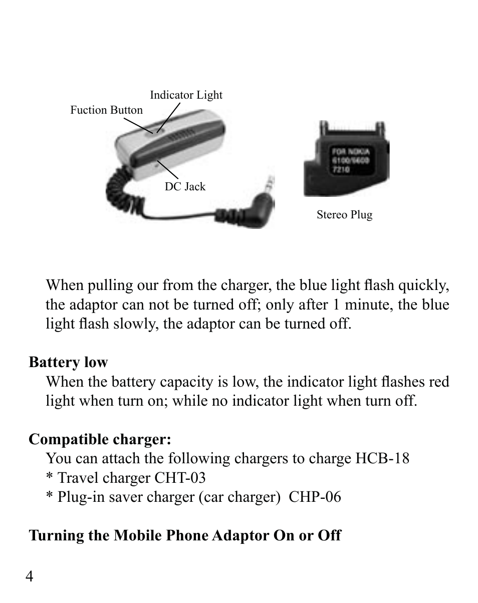 Huey Chiao HCB-18 User Manual | Page 4 / 12