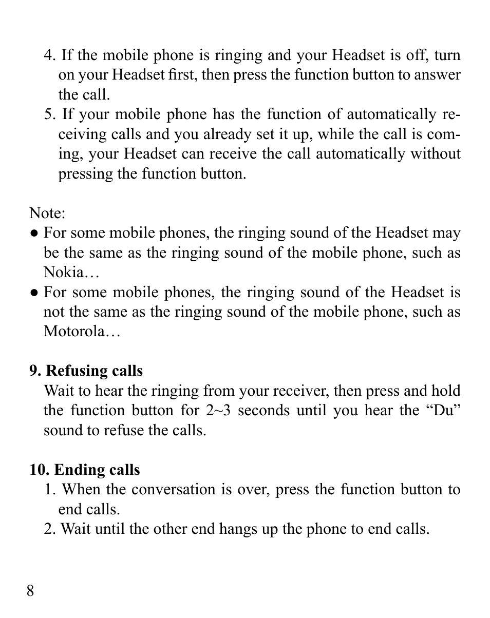 Huey Chiao HCB10 User Manual | Page 10 / 24