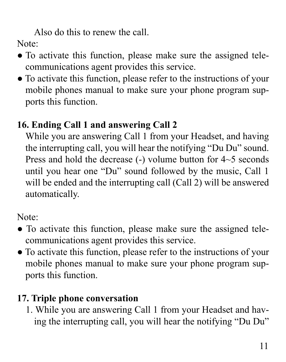 Huey Chiao HCB10 User Manual | Page 13 / 24