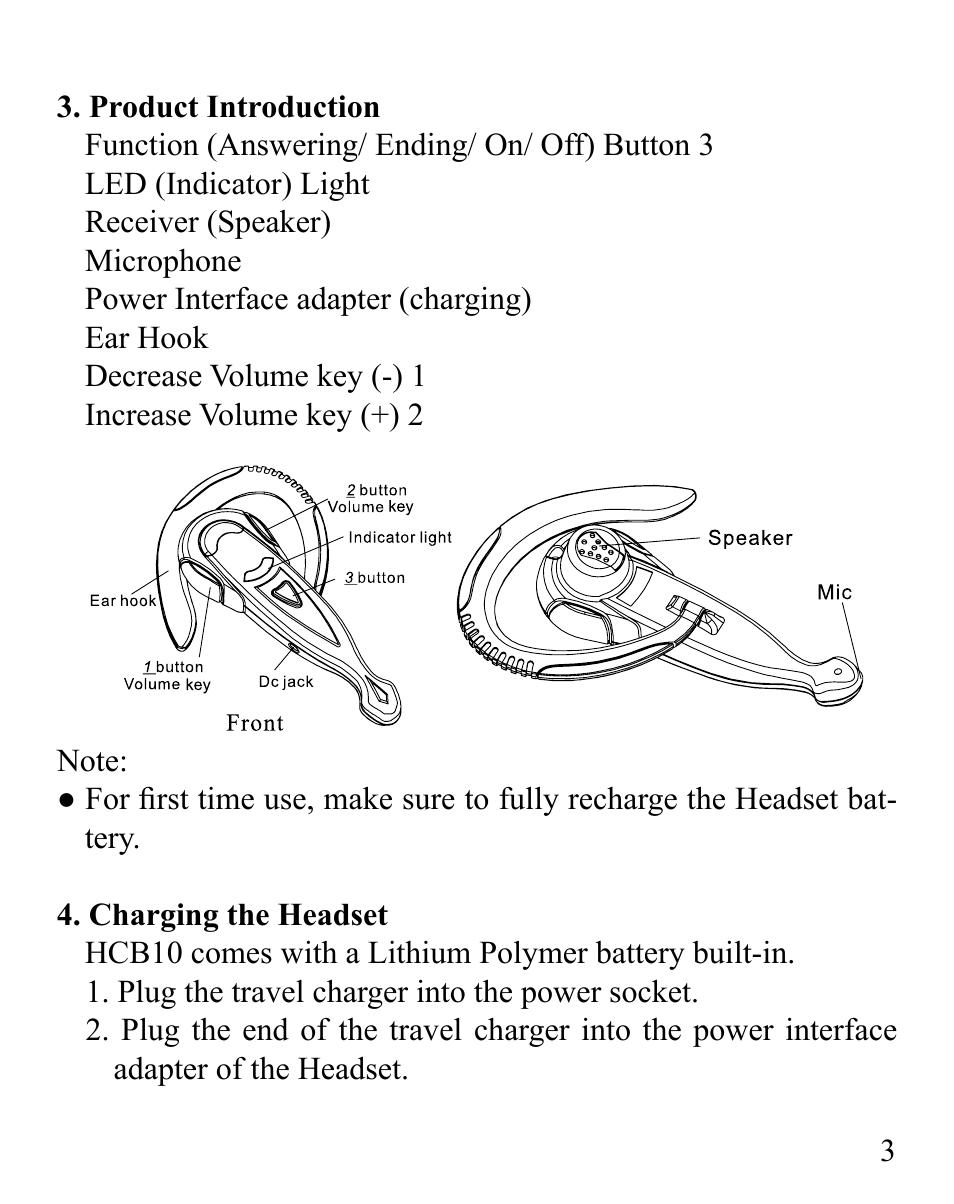 Huey Chiao HCB10 User Manual | Page 5 / 24
