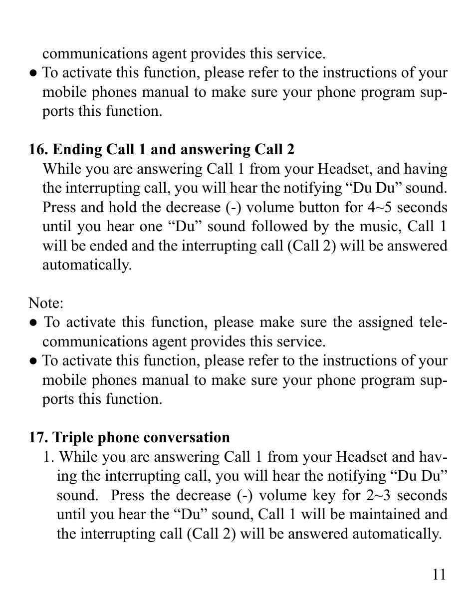 Huey Chiao HCB16 User Manual | Page 13 / 24
