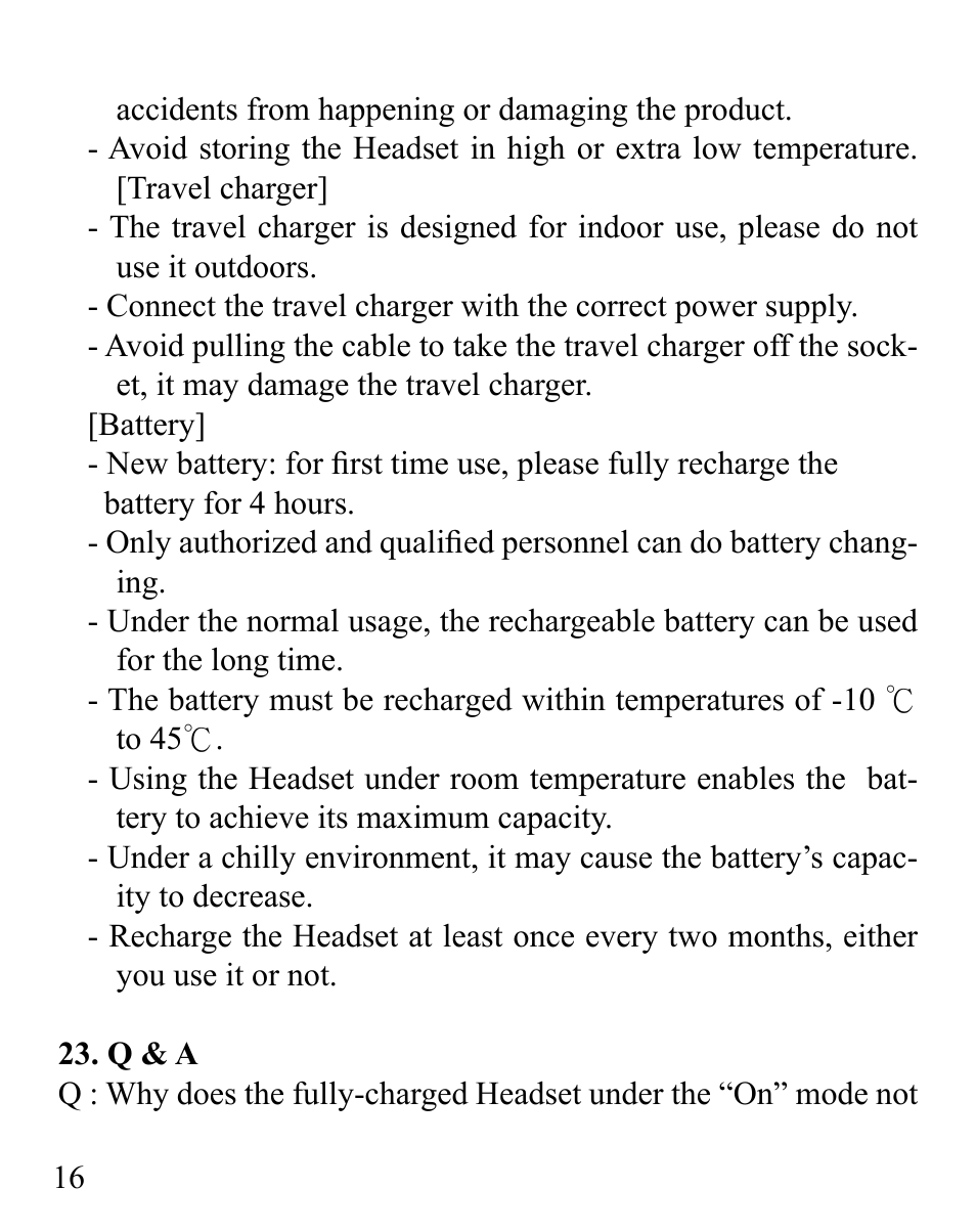 Huey Chiao HCB16 User Manual | Page 18 / 24