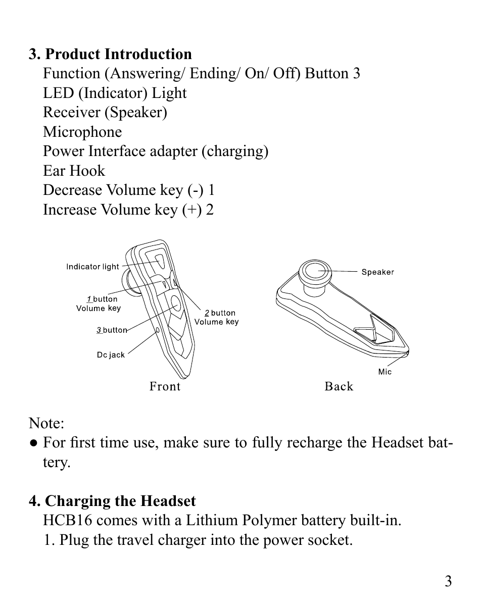 Huey Chiao HCB16 User Manual | Page 5 / 24