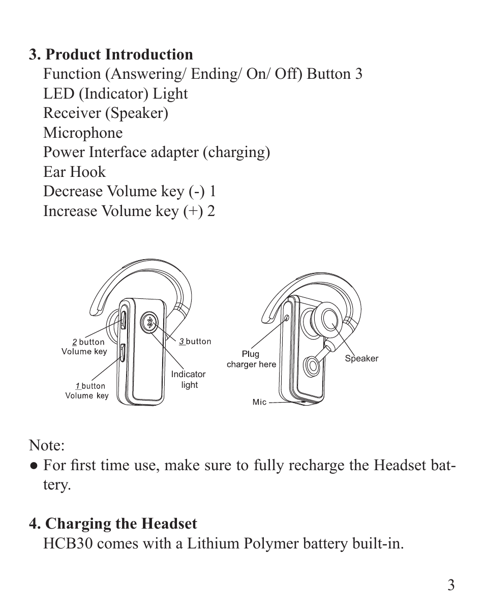 Huey Chiao HCB30 User Manual | Page 5 / 24