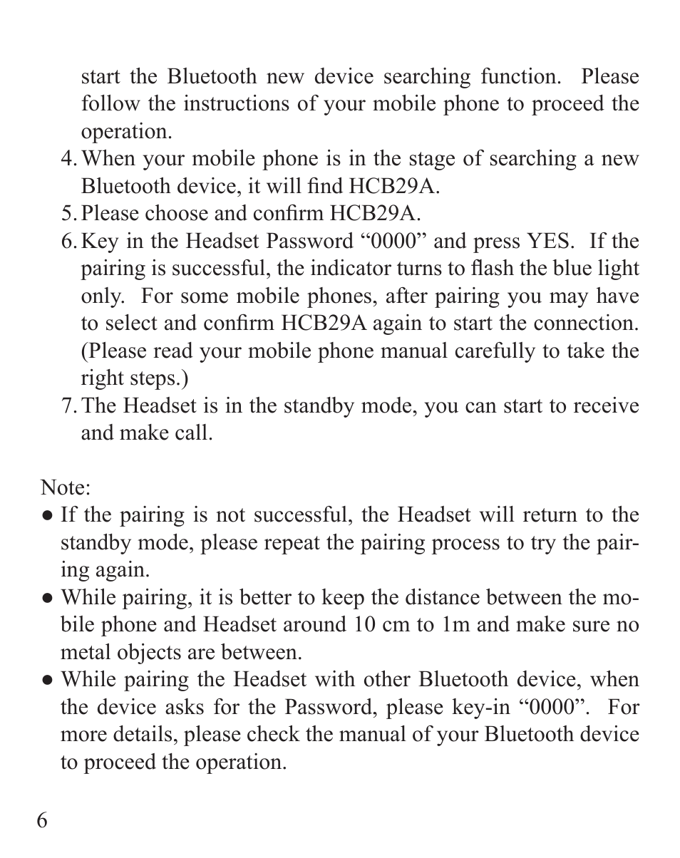 Huey Chiao HCB29A User Manual | Page 8 / 24