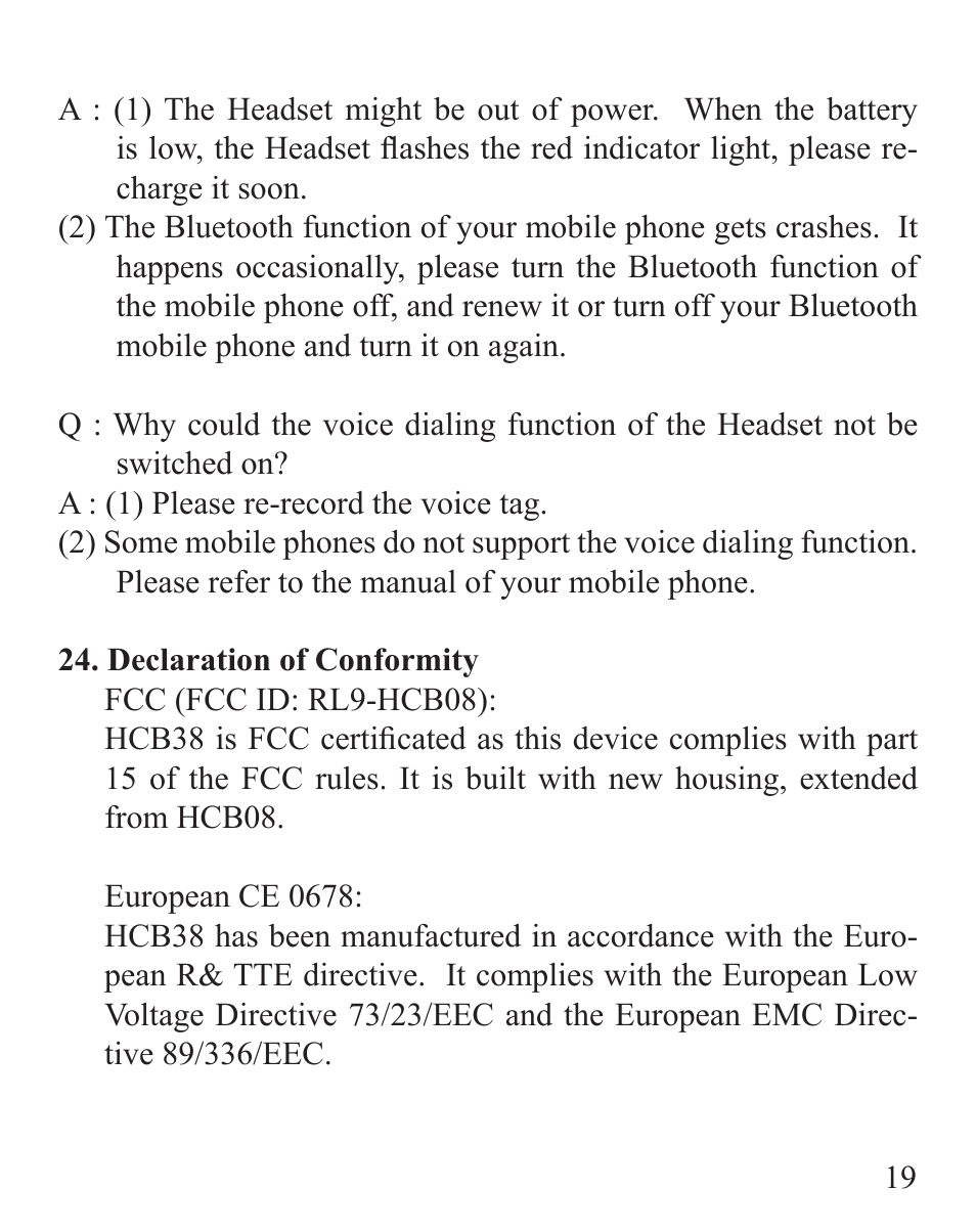Huey Chiao HCB38 User Manual | Page 21 / 24