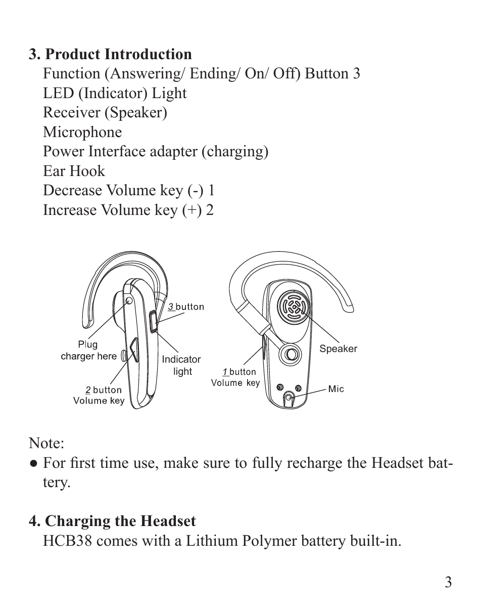 Huey Chiao HCB38 User Manual | Page 5 / 24