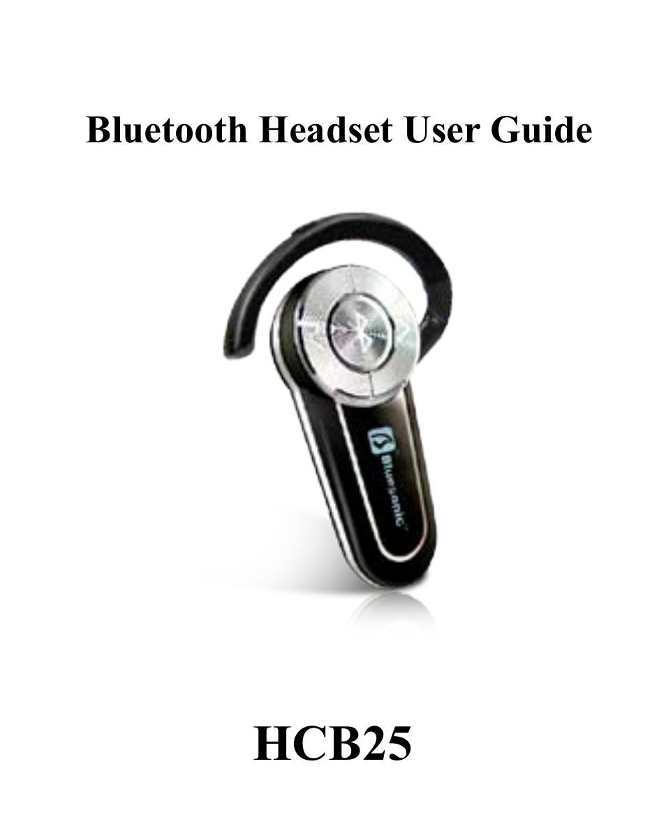 Huey Chiao HCB25 User Manual | 24 pages