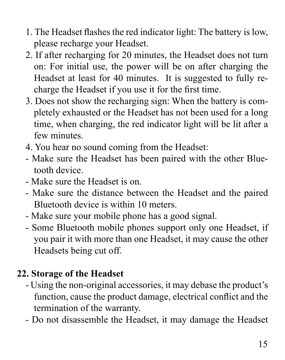 Huey Chiao HCB25 User Manual | Page 17 / 24