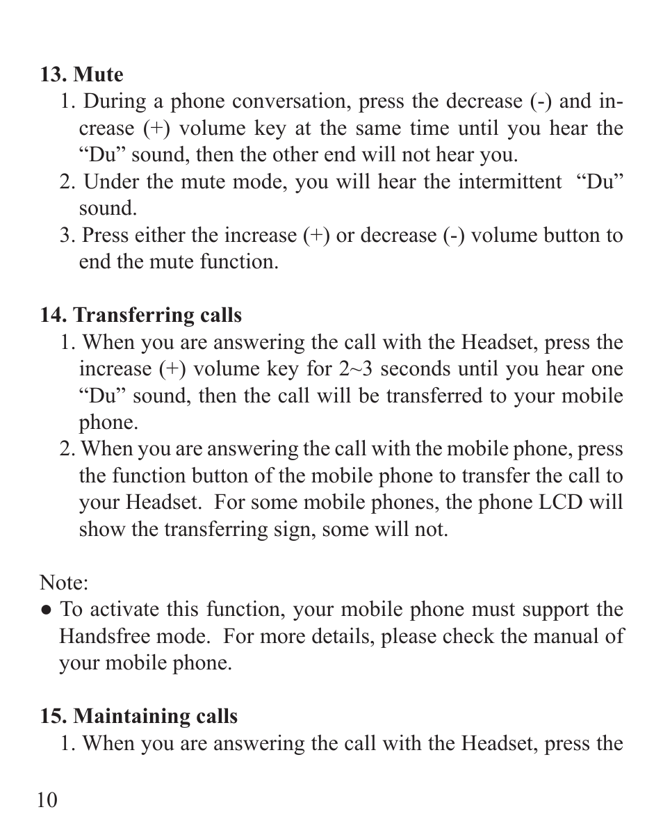 Huey Chiao HCB42 User Manual | Page 12 / 24