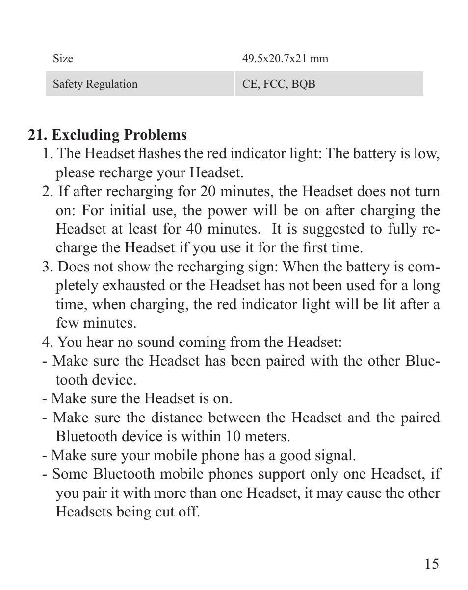 Huey Chiao HCB42 User Manual | Page 17 / 24