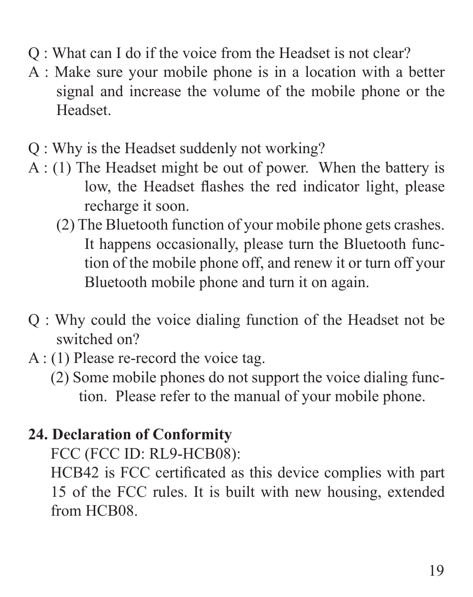 Huey Chiao HCB42 User Manual | Page 21 / 24