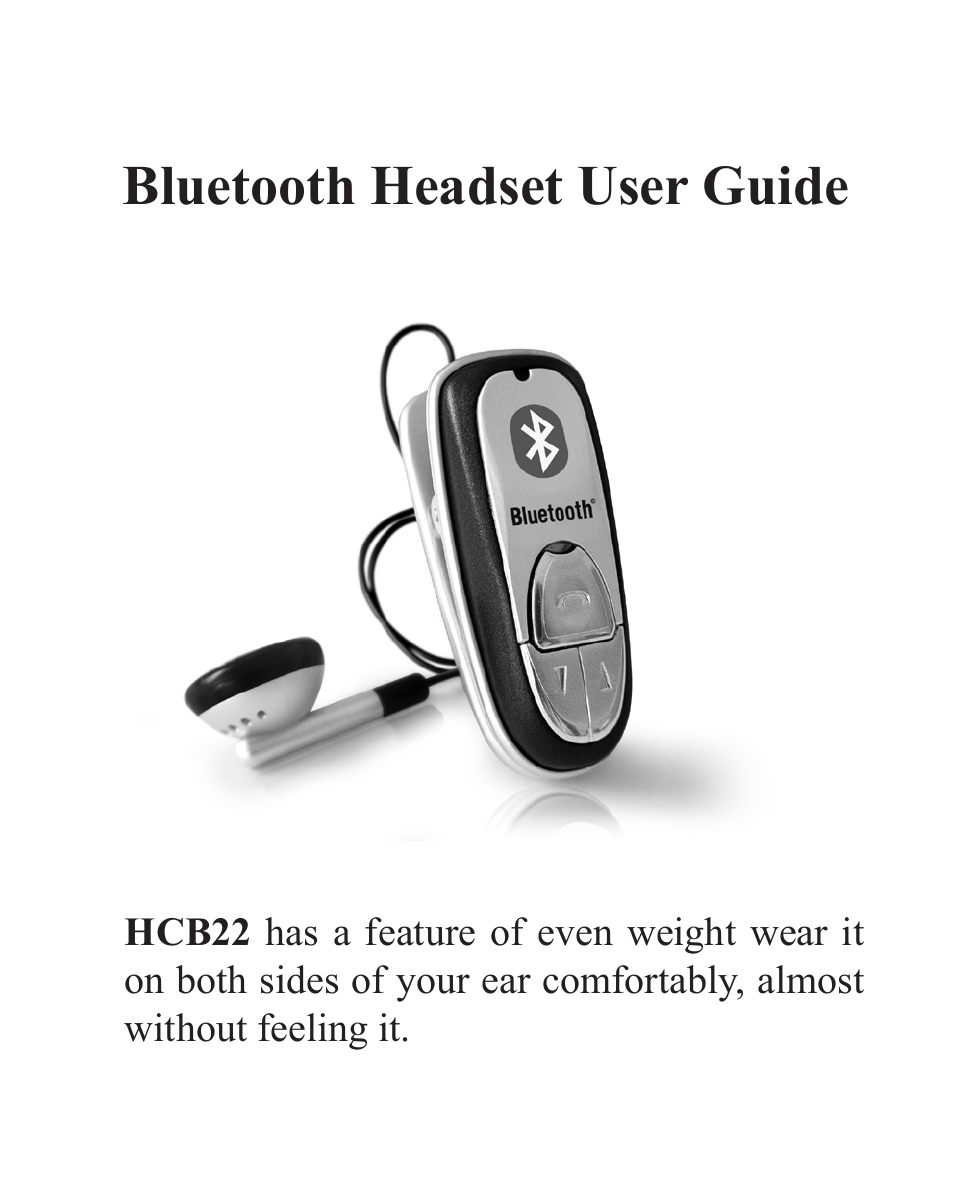Huey Chiao HCB22 User Manual | 24 pages