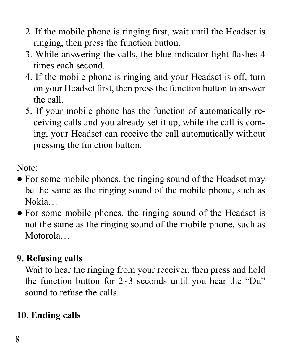 Huey Chiao HCB29 User Manual | Page 10 / 24