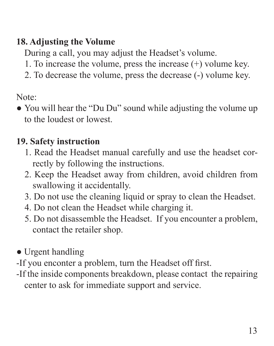 Huey Chiao HCB70 User Manual | Page 15 / 24