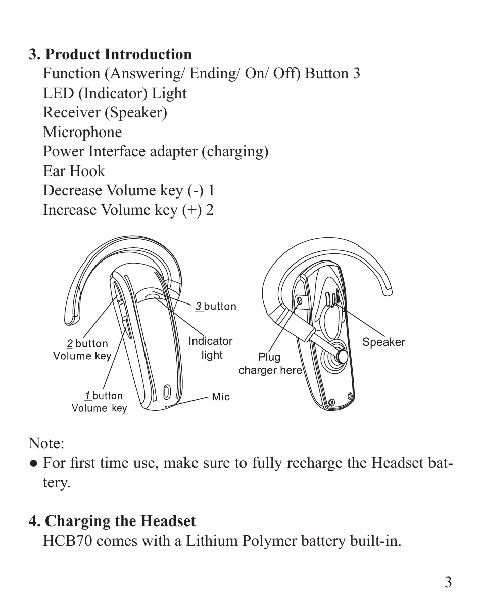 Huey Chiao HCB70 User Manual | Page 5 / 24