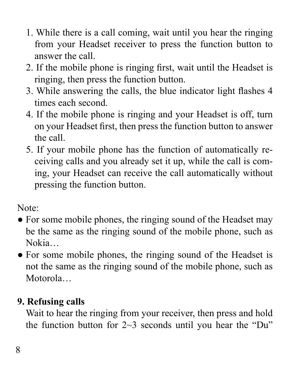 Huey Chiao HCB08 User Manual | Page 10 / 24