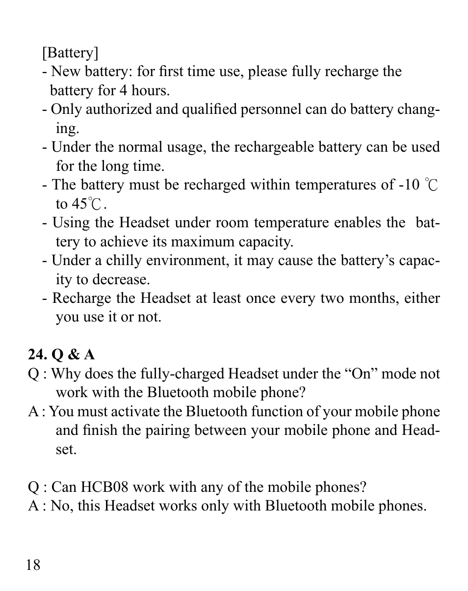 Huey Chiao HCB08 User Manual | Page 20 / 24