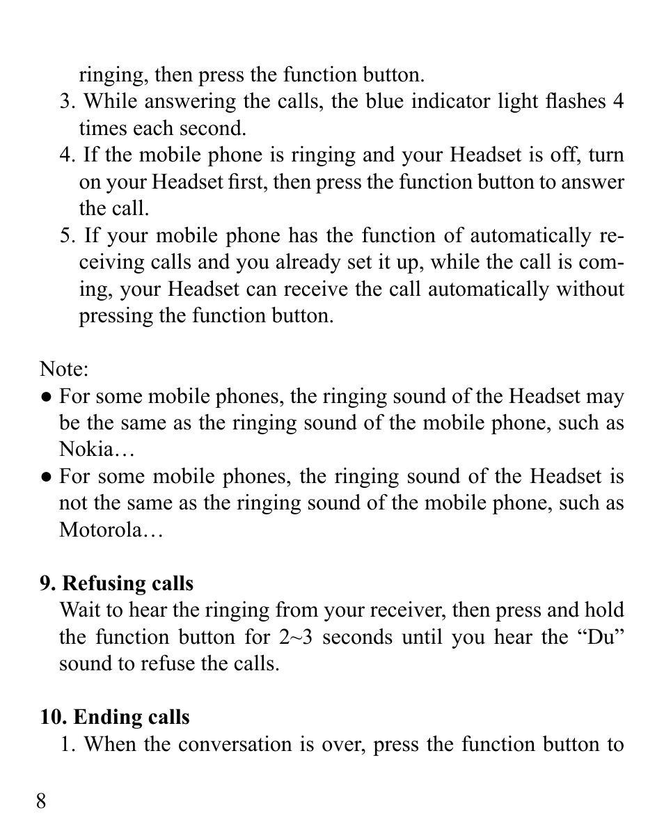 Huey Chiao HCB19 User Manual | Page 10 / 24