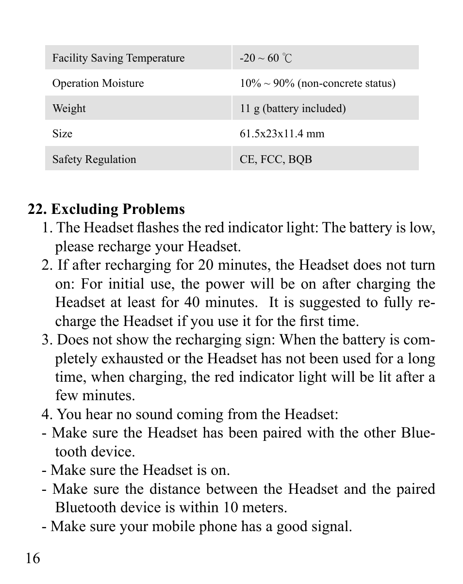 Huey Chiao HCB19 User Manual | Page 18 / 24