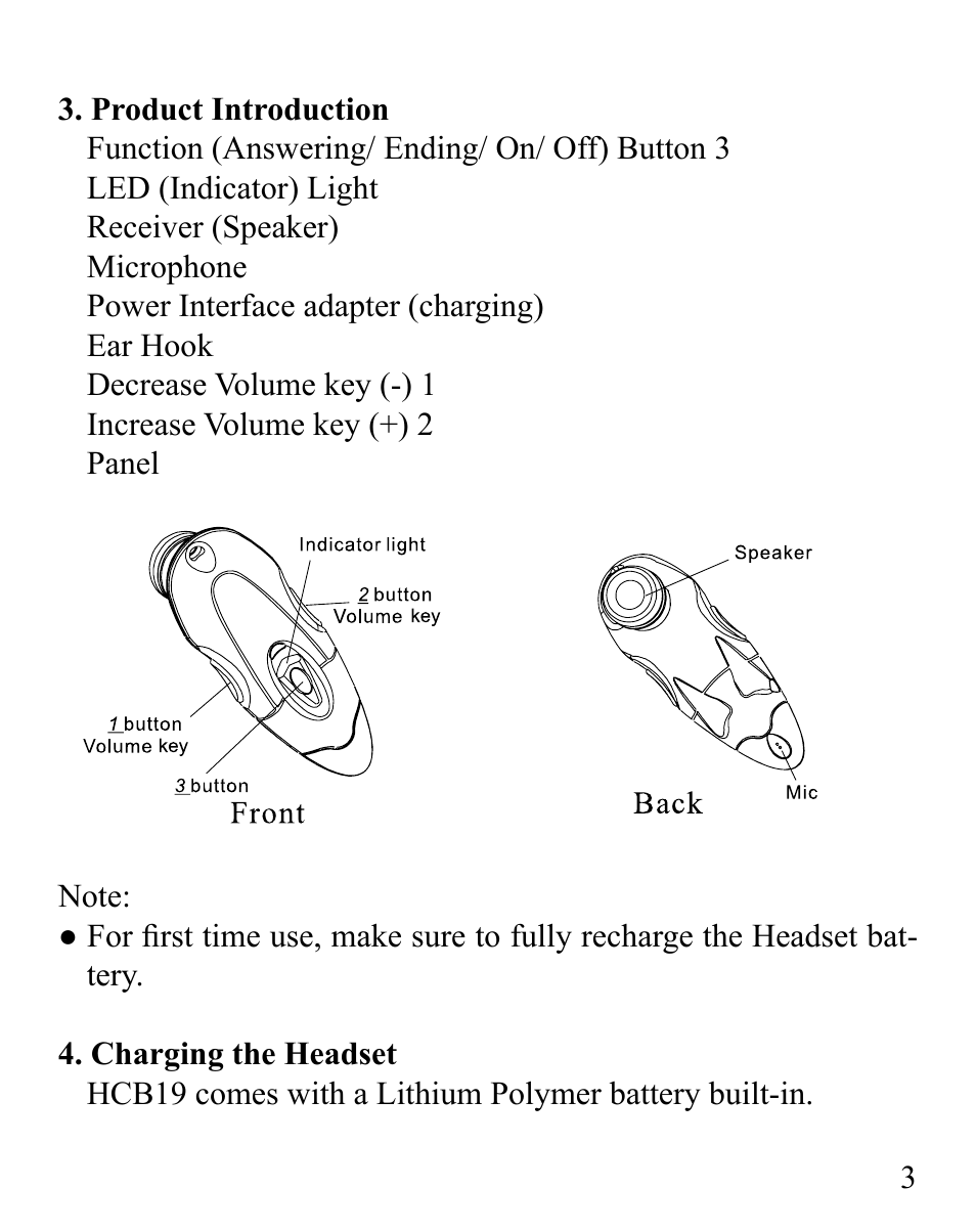 Huey Chiao HCB19 User Manual | Page 5 / 24
