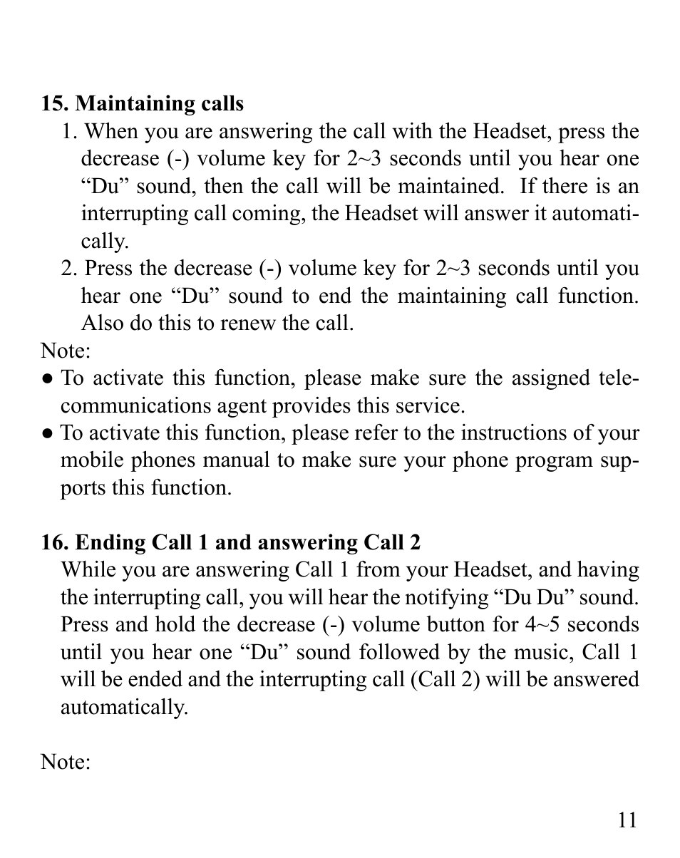 Huey Chiao HCB02 User Manual | Page 13 / 24