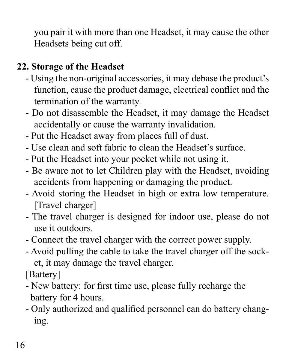 Huey Chiao HCB02 User Manual | Page 18 / 24