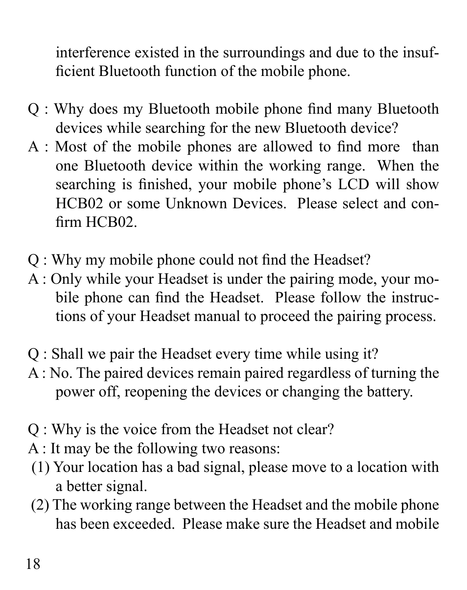 Huey Chiao HCB02 User Manual | Page 20 / 24