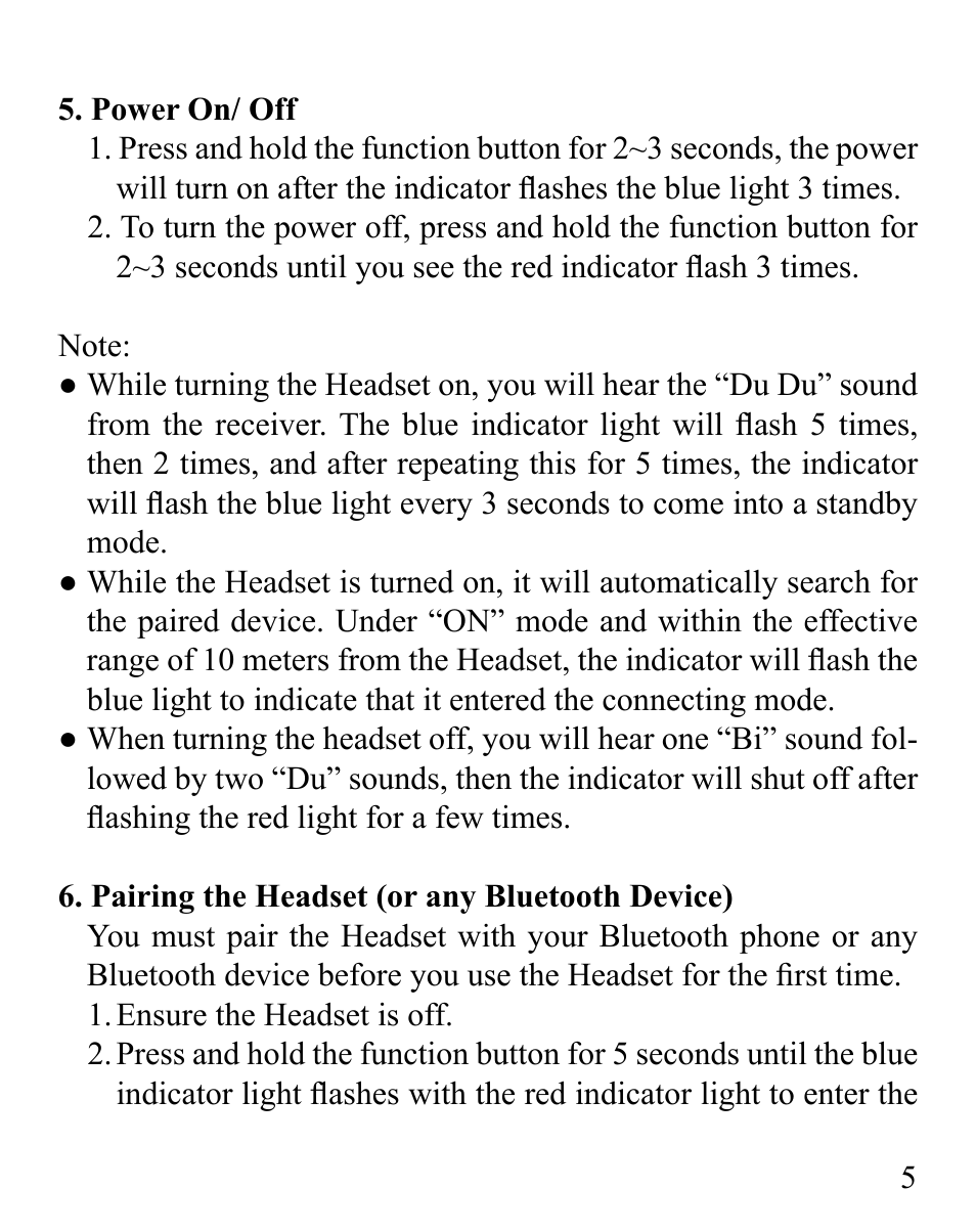 Huey Chiao HCB02 User Manual | Page 7 / 24