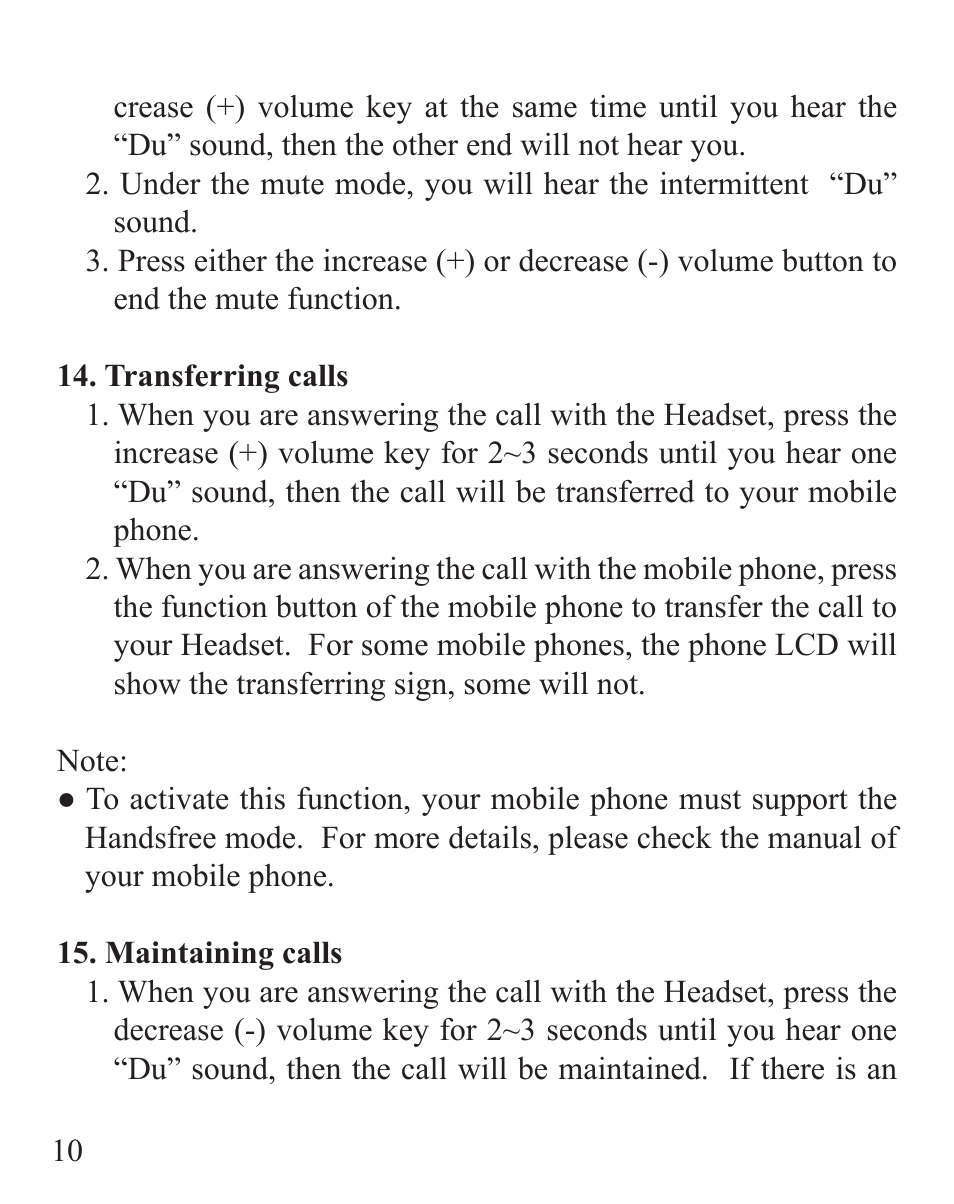 Huey Chiao HCB37 User Manual | Page 12 / 24