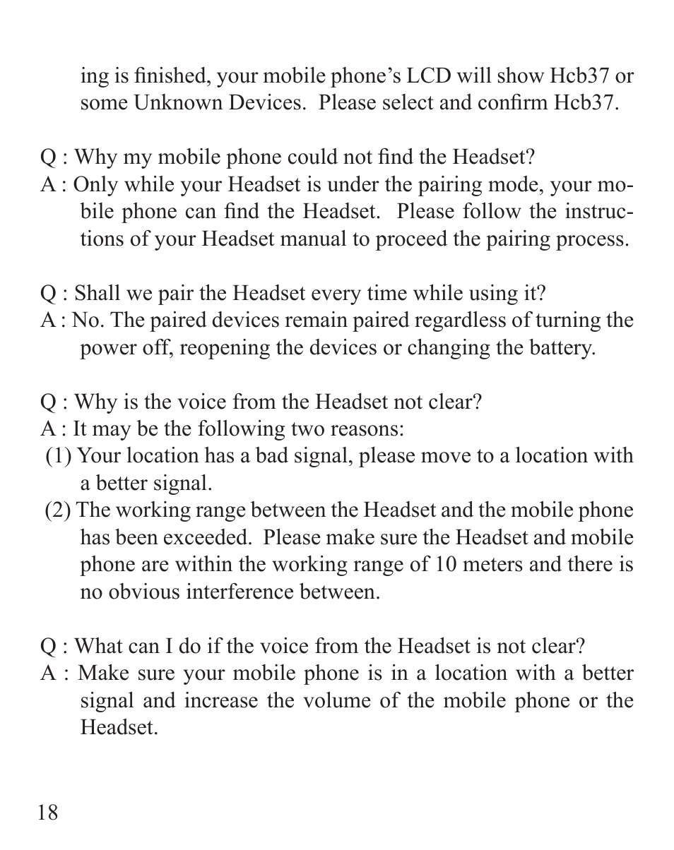 Huey Chiao HCB37 User Manual | Page 20 / 24